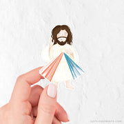 LAST CHANCE Divine Mercy Jesus Vinyl Sticker