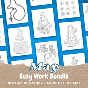 May "Busy Work" Bundle (PDF Download)