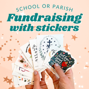 Catholic Fundraising Idea Stickers