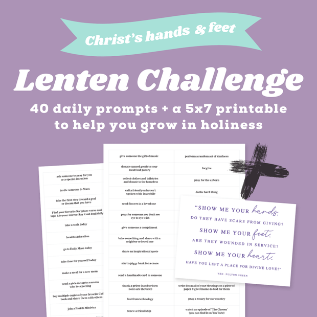 Catholic Lenten Challenge