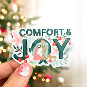 Comfort and Joy Vinyl Sticker