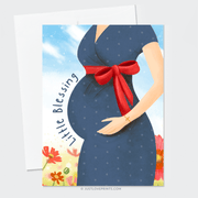 Catholic Baby Shower Card