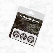 St. Benedict Medal Temporary Tattoos