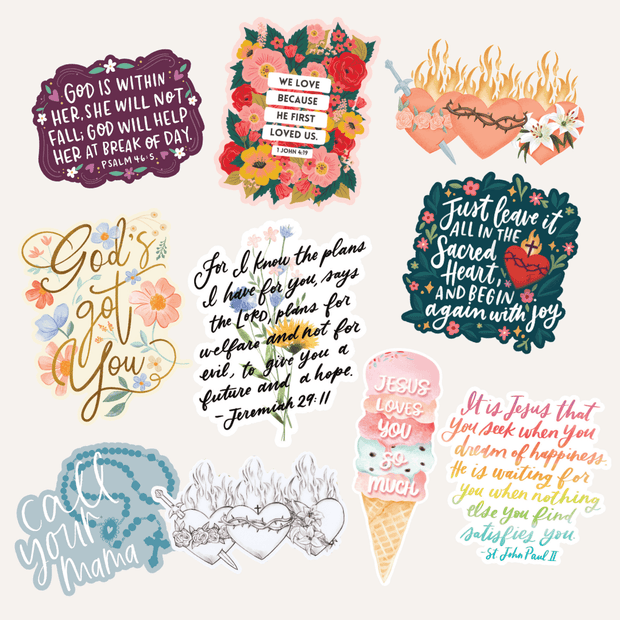 "Love" Sticker Bundle