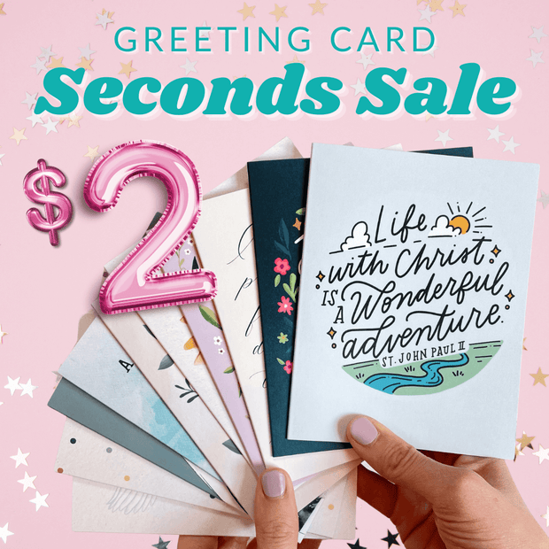 Greeting Card "Seconds Sale"