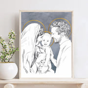 LAST CHANCE 11x14 The Holy Family