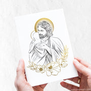 Jesus Holding Baby 5x7 Print