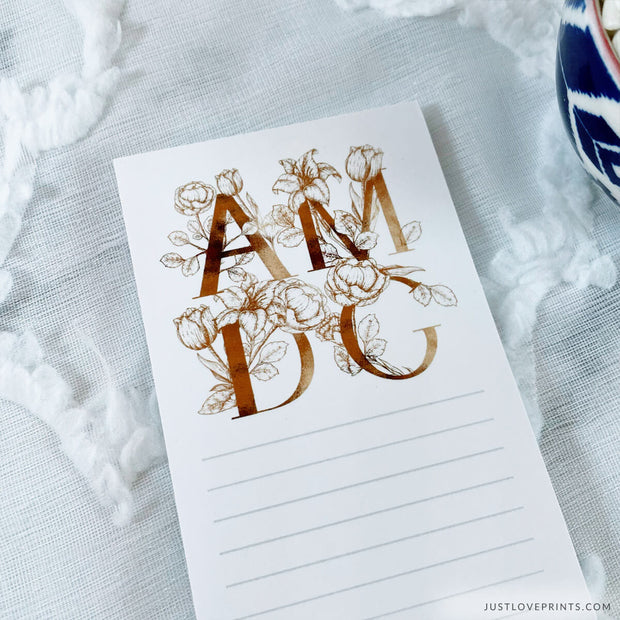 LAST CHANCE AMDG Notepad