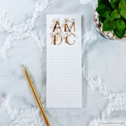 LAST CHANCE AMDG Notepad