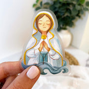 Our Lady of Lourdes Vinyl Sticker