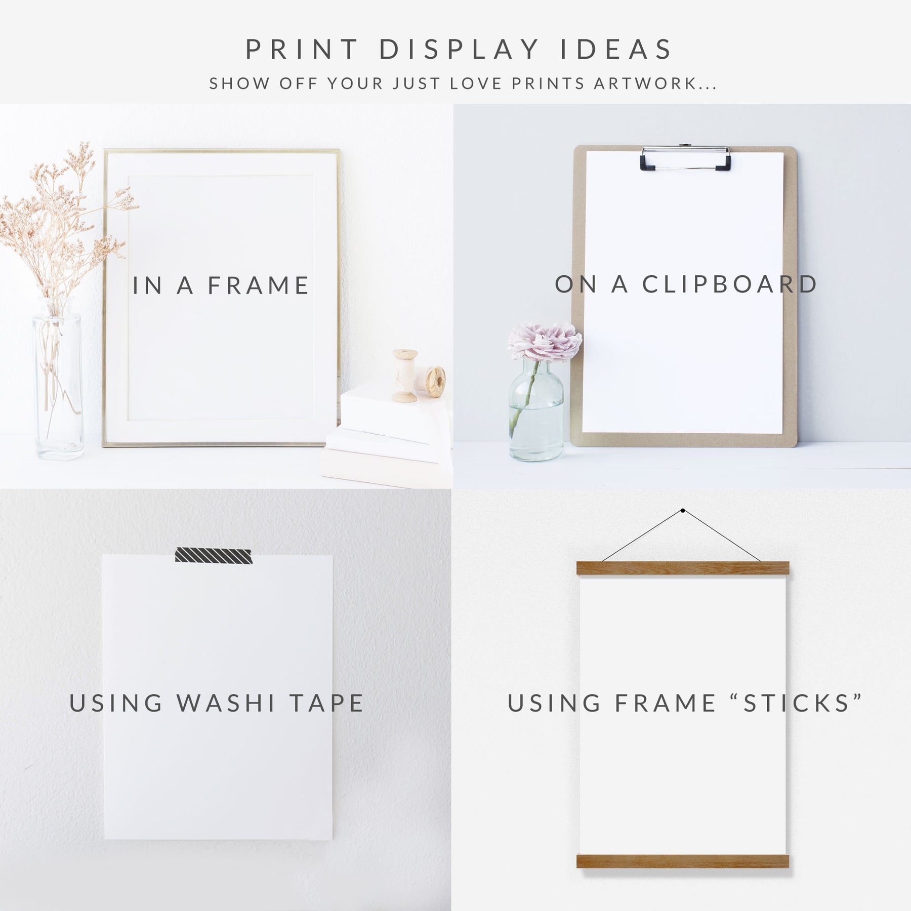 The Holy Family Print – Just Love Prints